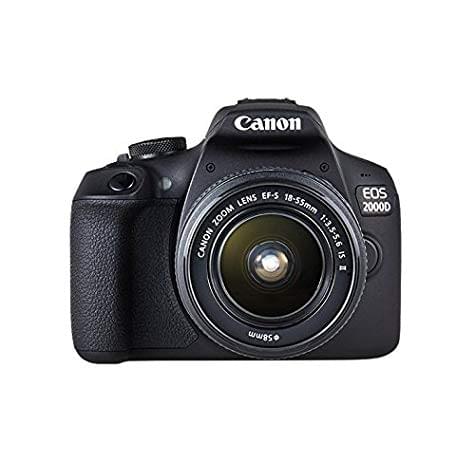 Kit Reflex Canon EOS 2000D (24 Mpix / Wifi) + Objectif EF-S 18-55mm 