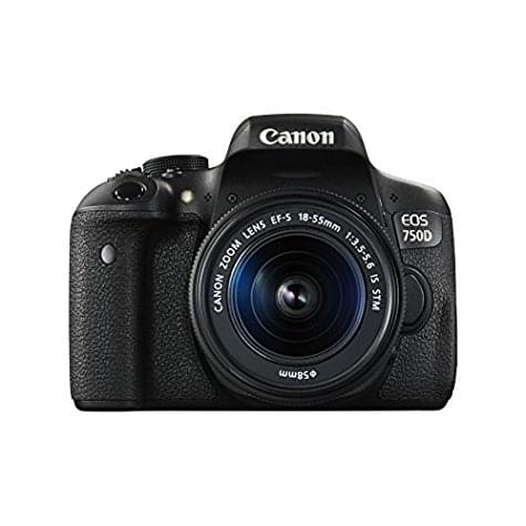 Reflex Canon EOS 750D (24 Mpix) + objectif EF-S 18-55mm (F3.5/5.6) 