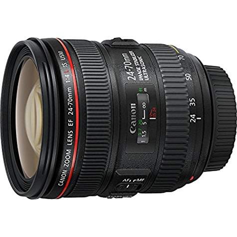 Objectif zoom standard Canon 24-70 mm f/4.0 L IS USM (avec ODR 200€) 