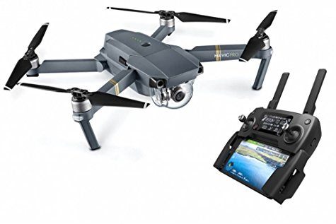 Drone quadricoptère DJI Mavic Pro avec télécommande et caméra 4K avec télécommande sans fil 