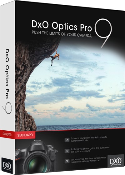 Logiciel photo DxO Optics Pro 9 Elite gratuit