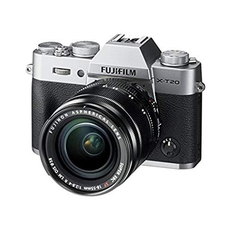 Hybride Fujifilm X-T20 + objectif XF 18-55mm (24 Mpix / 4K) 