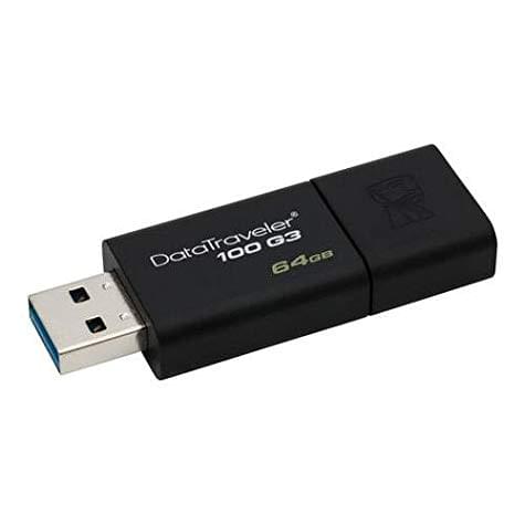 Clé USB 3.0 Kingston DataTraveler 100 G3 (64 Go) 