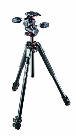 Trepied Manfrotto MK190XPRO3-3W (Aluminium 3 Sections + Rotule 3D)