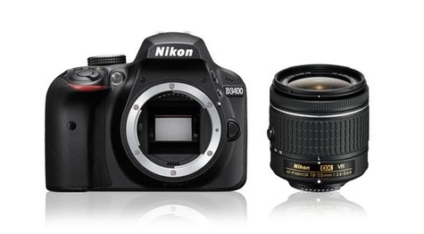 Reflex Nikon D3400 + objectif DX 18-55mm VR - kit
