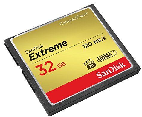 CompactFlash SanDisk Extreme 32 Go (UDMA 7 / 120 Mo/s) 
