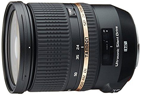 Objectif Tamron SP 24-70 mm F/2,8 Di VC USD (monture Canon / Nikon / Sony)