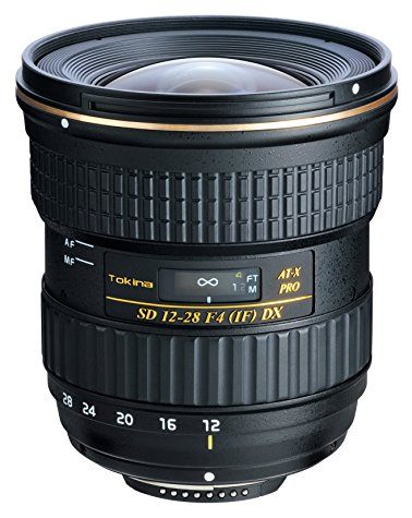 Objectif Tokina AT-X PRO DX 12-28 mm f/4 (pour reflex Nikon / Canon)