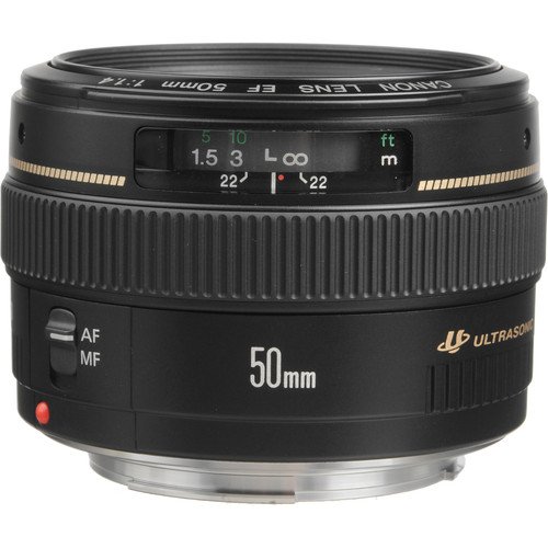 Objectif Canon EF 50 mm f/1.4 USM (avec ODR 50€)