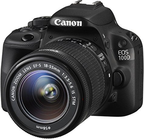 Reflex Canon EOS 100D avec objectif 18-55mm