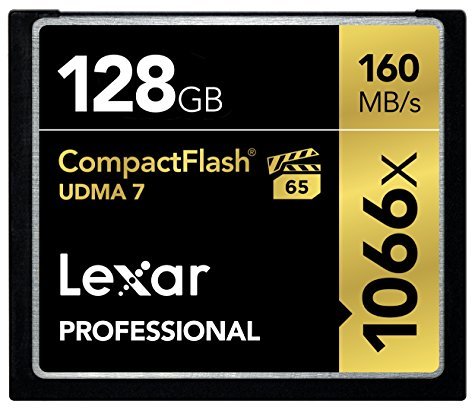Carte Mémoire Compact Flash Lexar 128 Go - UDMA 7 1066x
