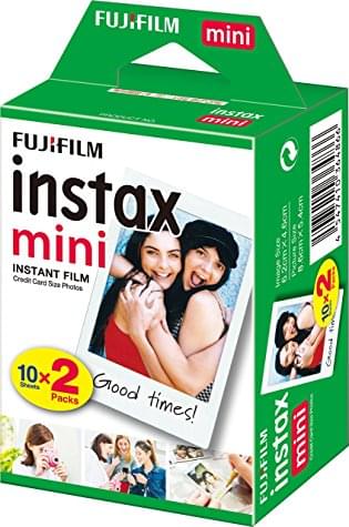 Pack de Twin Films pour Fujifilm Instax Mini (pack 2 x 10 films)