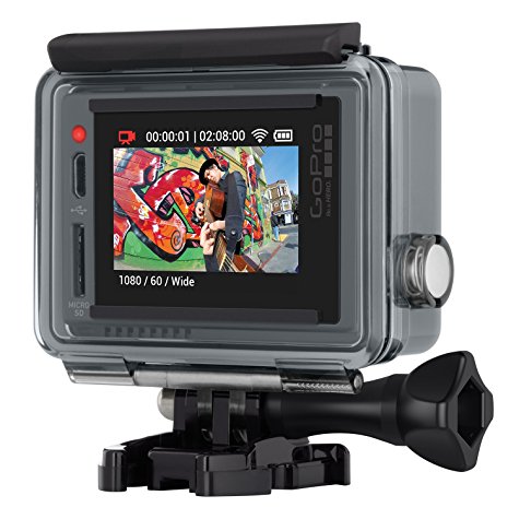 Camera GoPro HERO+ + Carte Micro SDHC 16 Go - lcd 