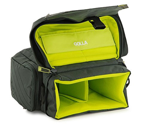Sac Golla Pro pour appareil photo (taille L) - compartiments de rangement 