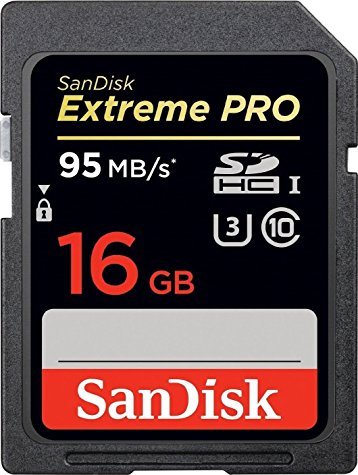 Carte Mémoire SDXC SanDisk Extreme Pro 16 Go