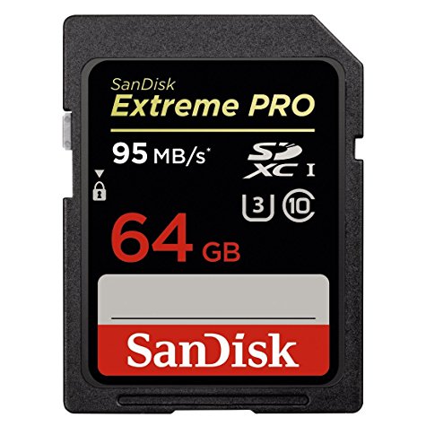 Carte Mémoire SDXC SanDisk Extreme Pro 64 Go
