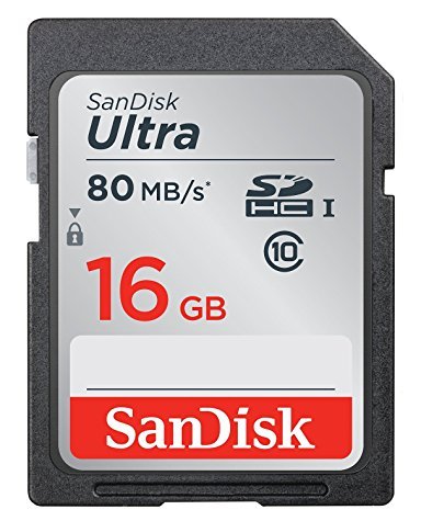 Carte Mémoire SDHC SanDisk Ultra 16 Go
