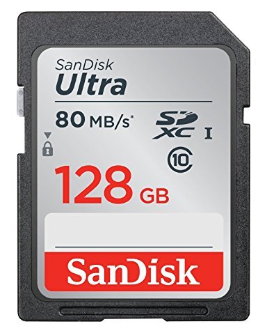 Carte Mémoire SDXC SanDisk Ultra 128 Go - Classe 10