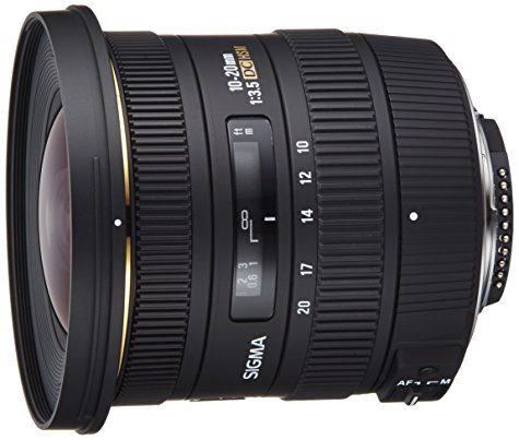 Objectif Sigma 10-20 mm F3,5 EX DC HSM (monture Nikon)