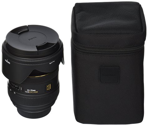 Objectif Sigma 24-70 mm F2,8 DG HSM EX pour Nikon / Canon - bundle 