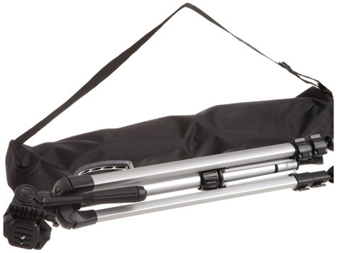 Trepied ultraléger AmazonBasics 152 cm (avec sac inclus) - sac de transport